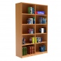 Bibliotheksregal 190 cm hoch, 126x40 cm (B/T), 8 Böden, 